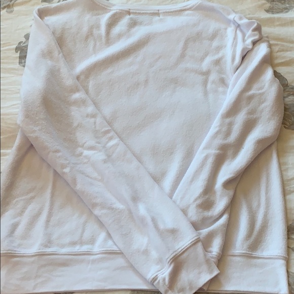 Wildfox Sparkle Heart Baggy Beach Pullover - Picture 3 of 3